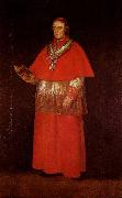 Francisco de Goya Portrait of Cardinal Luis Marea de Borben y Vallabriga oil painting artist